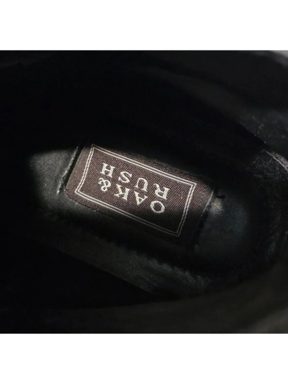 Oak & Rush Chukka Boot Frank Mens 9.5 Black Dress Shoes
